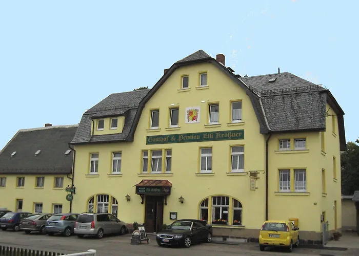 Elli Krössner Gasthof Hartmannsdorf bei Chemnitz